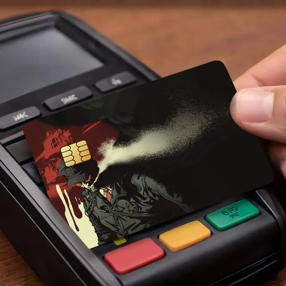 Game The Outlast Trials Credit Decorative Card Stickers Suitable For Bank Cards Metro Transit Anti-scratch Gift