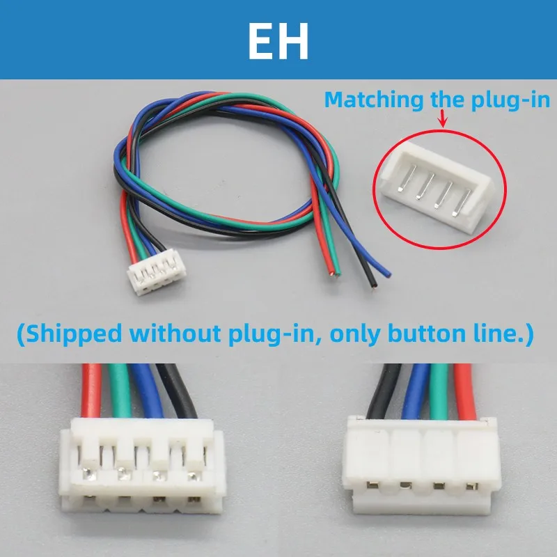 5PCS Elevator Button Line External Call Cable Single Plug-in4/6 Wires Connector For KONE Hitachi Tissen Elevator Parts