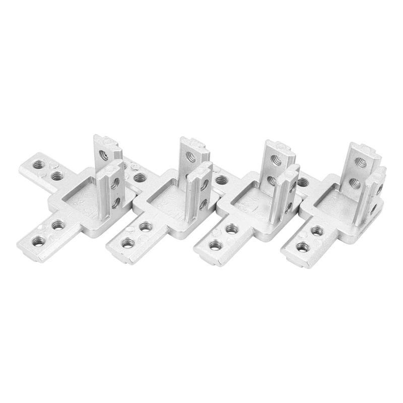 12-Pack 3030 Series 3-Way End Corner Bracket Connector,With Screws For Standard 8Mm T Slot Aluminum Extrusion Profile