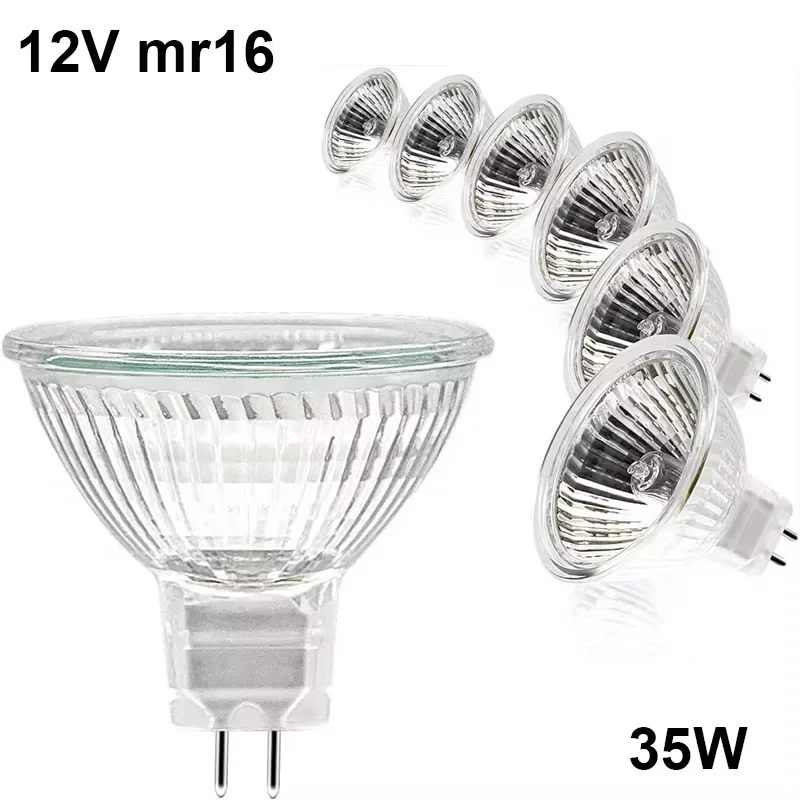 MR16 12V 35W Watt Base Light Bulb Lamp Halogen Projector Socket Cup warm Light