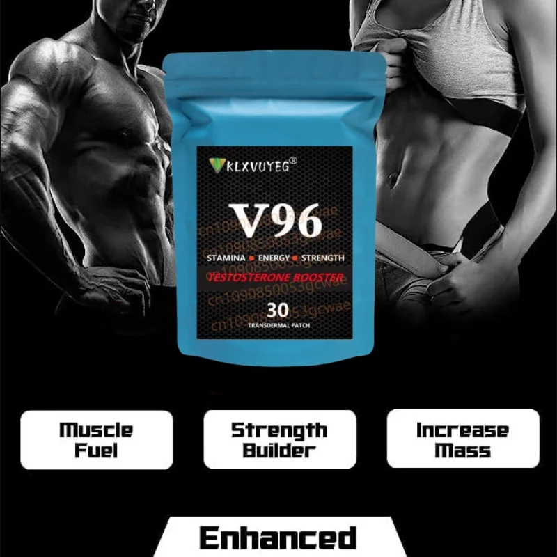 V96 Strongest Testosterone Booster - Increase Strength, Stamina, Energy - Endurance Test Booster, Muscle Growth