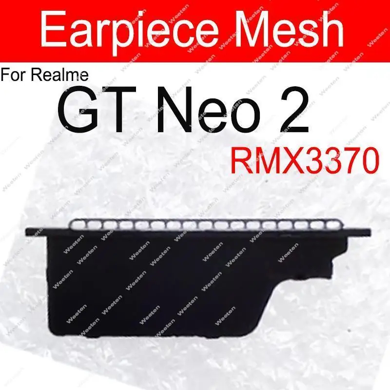 Anti-dust Earpiece Speaker Mesh For Realme GT 2 GT Neo 2 2T 3 Neo Flash GT Master 5G Ear Speaker Dust-proof Grill Parts