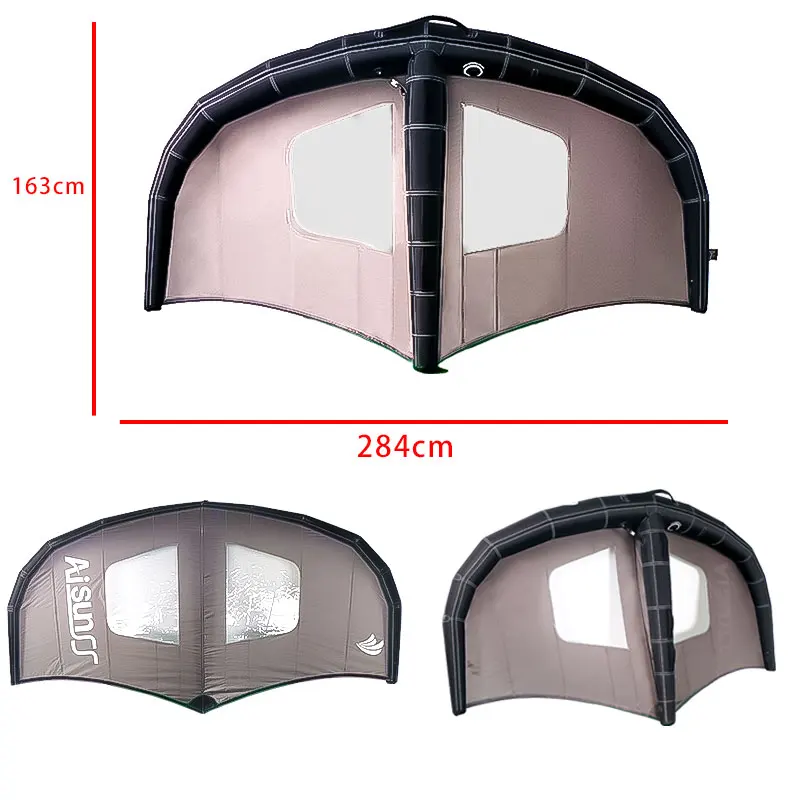 

Надувная доска для вингфойлинга Airo New Design с карбоновой ручкой, для гидрофойлинга, виндсерфинга, кайтсерфинга, виндсёрф-борд, парус, фабричная поставка