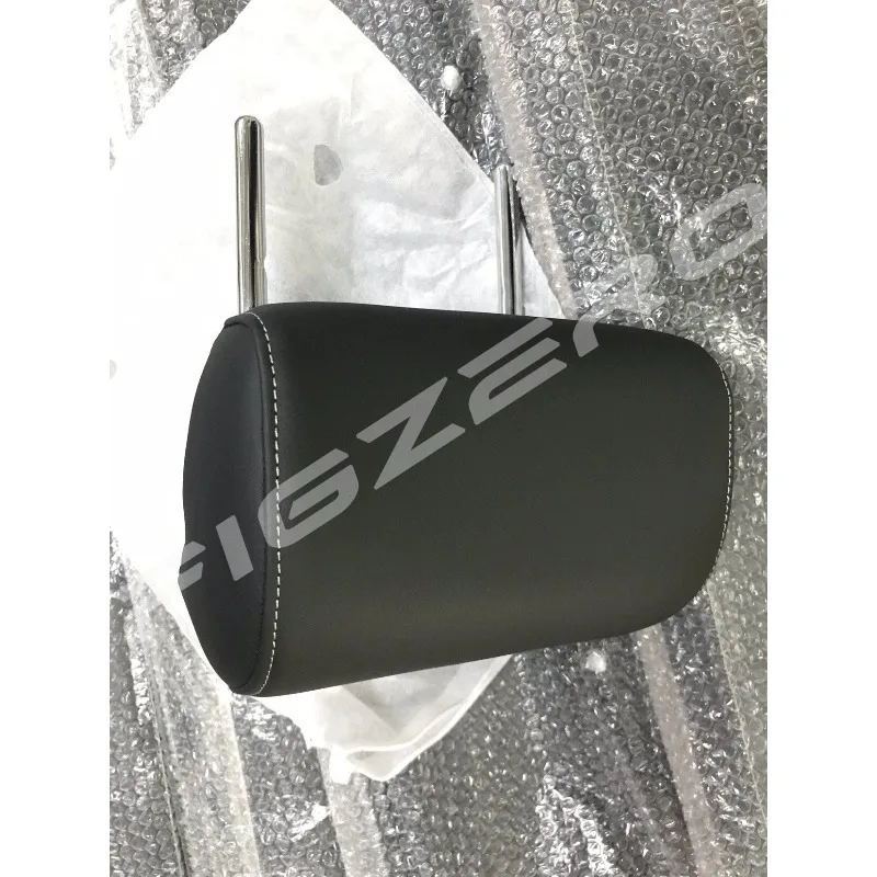 For Skoda Rapid Spaceback 2013-2020 Rear Seat Headrests Black Leather Automotive Accessories