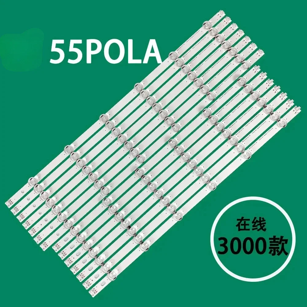 10 комплектов для телевизионной подсветки LG 55Pola55LN578 55LA613S-ZB 55LA6134-ZB