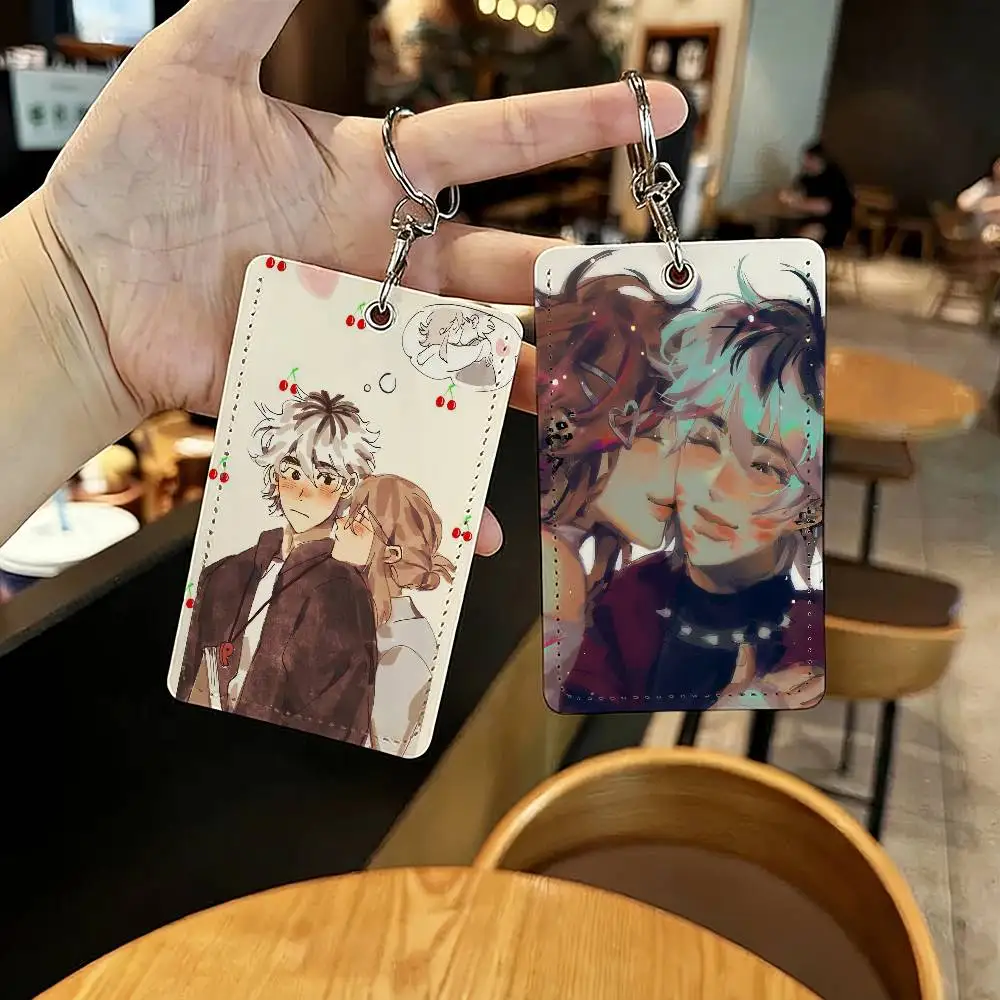 

Держатель для карт Comics C-Cherry C-Crush с брелоком, подходит для студенческого удостоверения, банковской карты, карты доступа, удостоверения личности и других случаев, когда это необходимо.