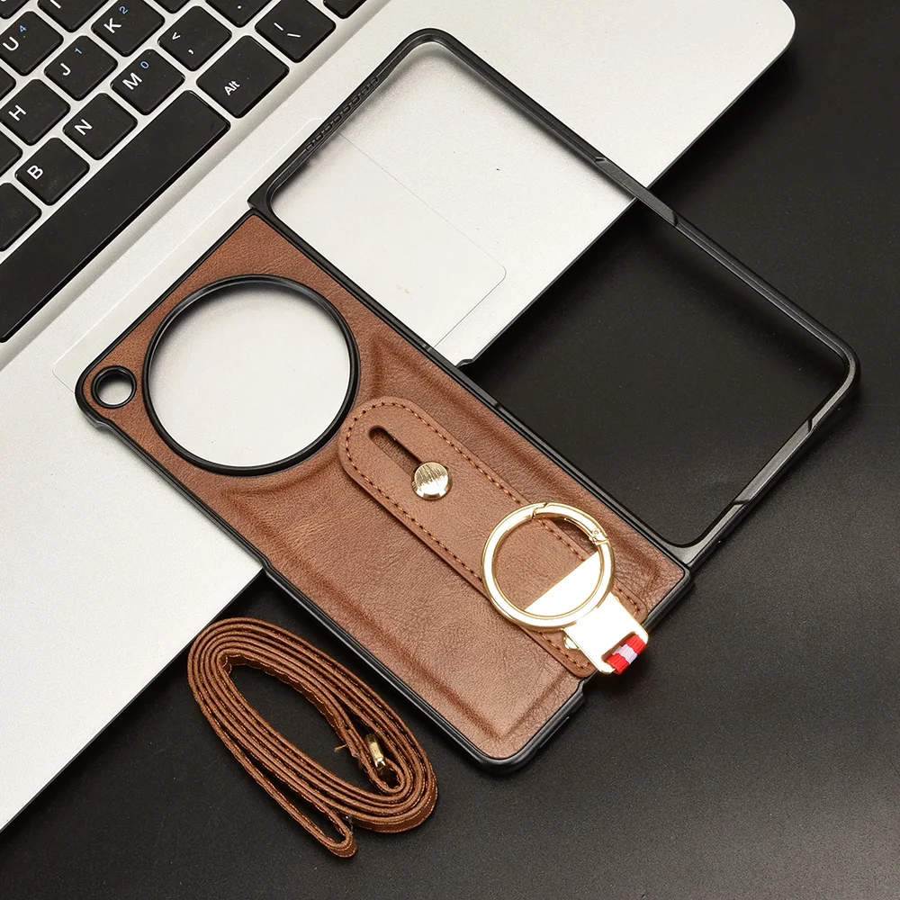 Suitable for OPPO Find N6 PLP110 2026 new phone case Find N5 N3 N2 N Case multifunctional anti-slip phone case with lanyard