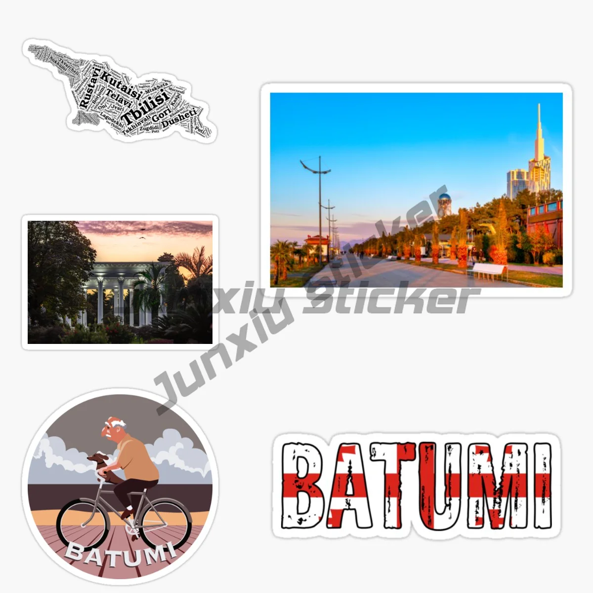 

Batumi Georgia Landscape Car Sticker Self-adhesive Vinyl Decal Waterproof Decorative Decal
