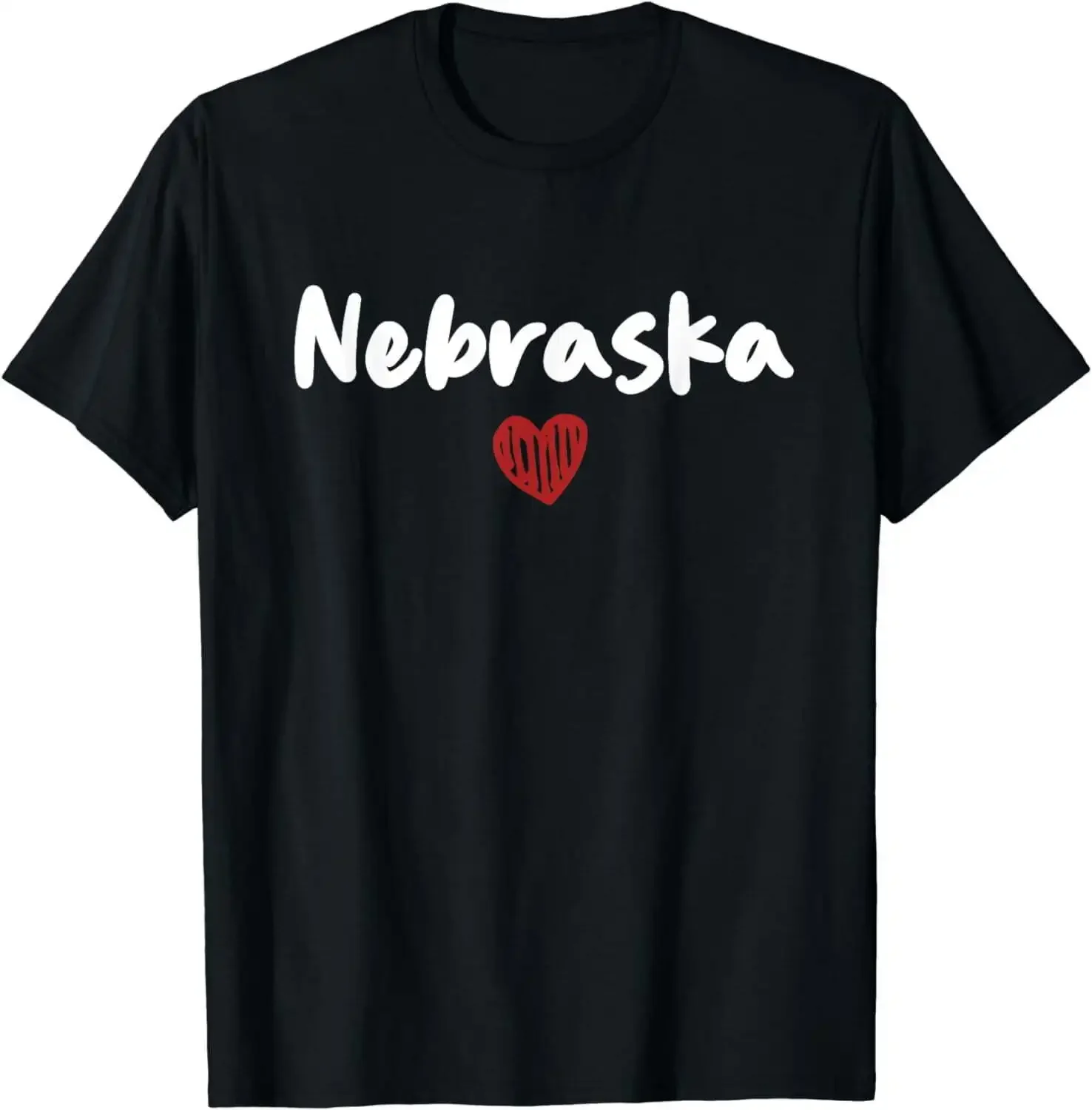 Unisex T-shirts for Men Women SummerNebraska - I Love Nebraska - Classic T-Shirt