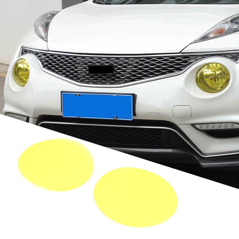 For Nissan Juke/Infiniti ESQ  2011-2019 headlight yellow film stickers headlight color changing film TPH car exterior stickers