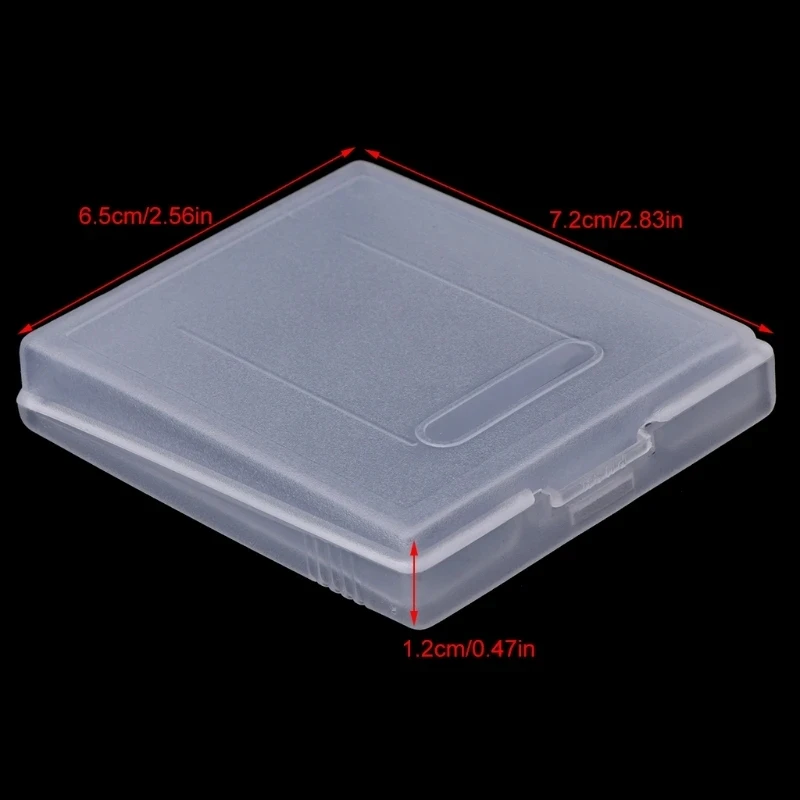 1000Pcs Clear Plastic Game Cartridge Case For Game Boy Color,for GBC GBP Dust Cover