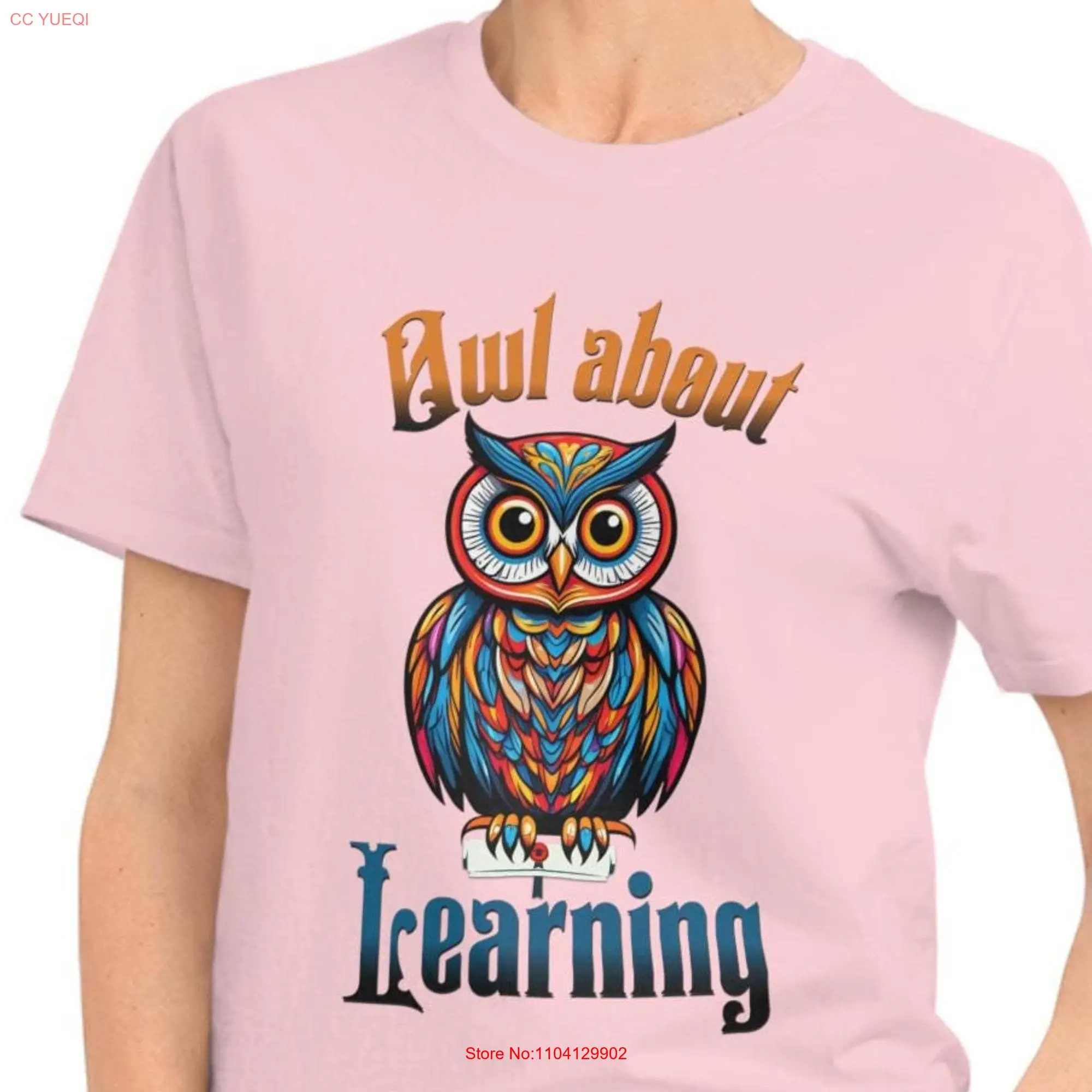 Cute Owl T Shirt Perfect for Teachers Educators Ideal Present Students Fun Educator Adorable Animal Classrooms