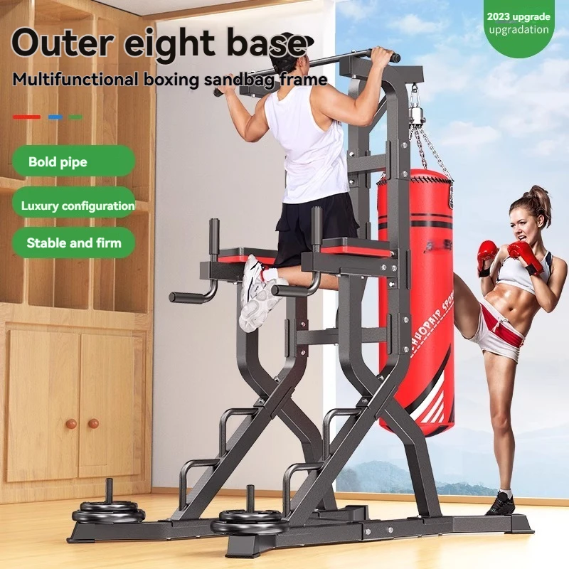 

Boxing sandbag hanging vertical household Sanda children and adults Taekwondo sandbag tumbler rack training equipment