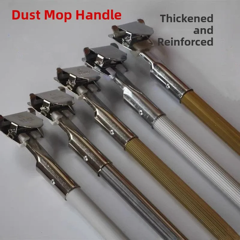 

Насадка для швабры из нержавеющей стали для удаления пыли, плоская, с одним стержнем, для домашней уборки, полная комплектация, сменная часть для швабры-дустера