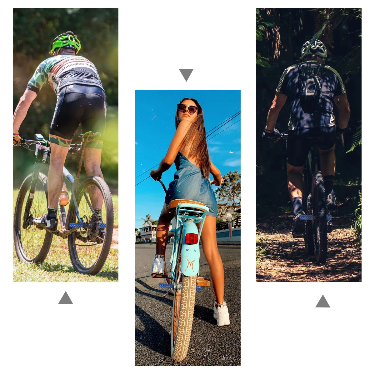 

1Pair Aluminum Alloy Bike Pedal Stunt Pegs Wear-Resistant Long Length Easy Install Suitable for Mountain Bikes and Usual