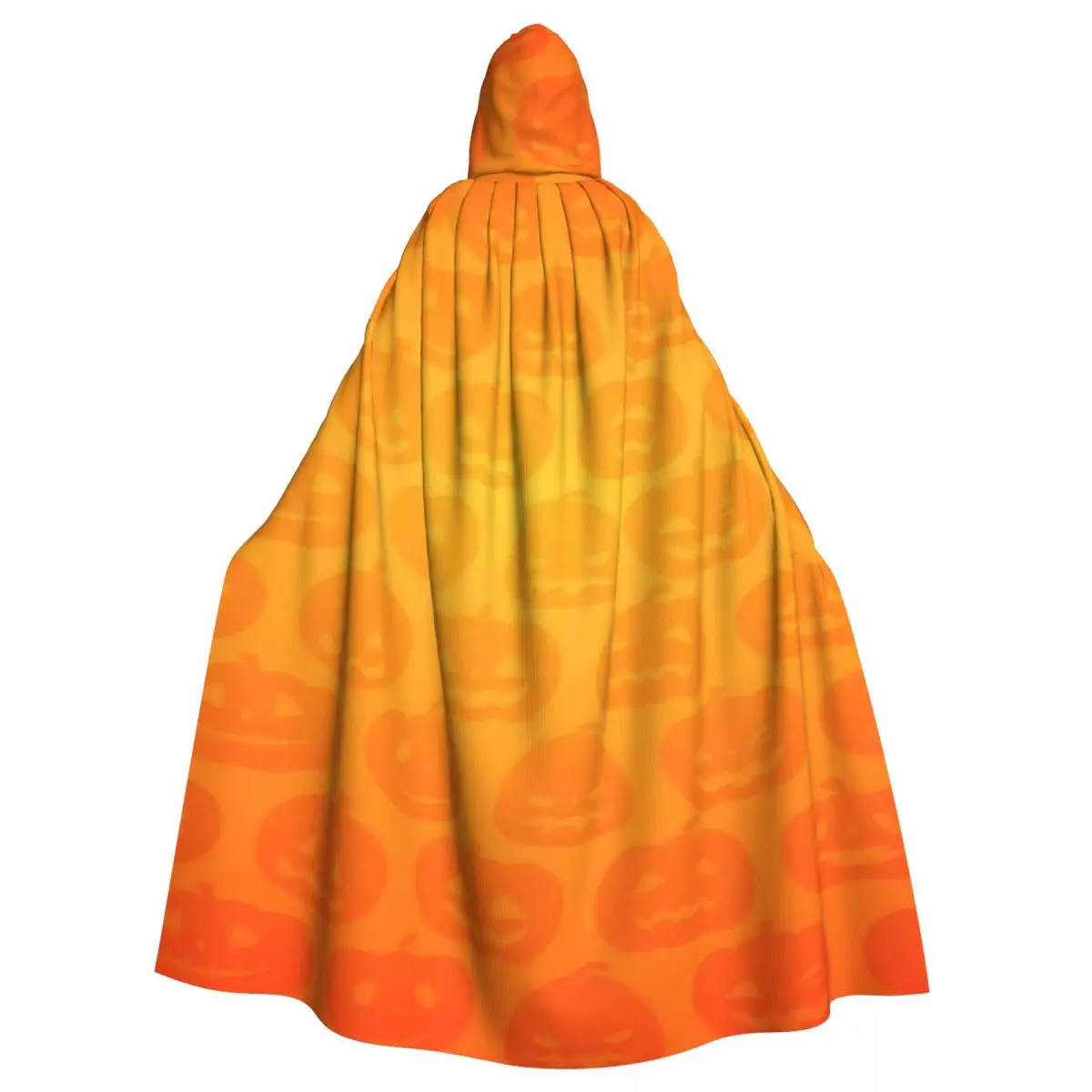 Happy Halloween Cartoon Unique Cosplay Cloak Hooded Cape for Aldult