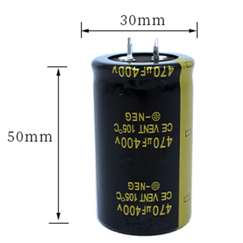 2-5pcs 400V470UF 35X40 30X50mm High quality Aluminum Electrolytic Capacitor High Frequency Low Impedance 400V470UF 35X40 30X50MM