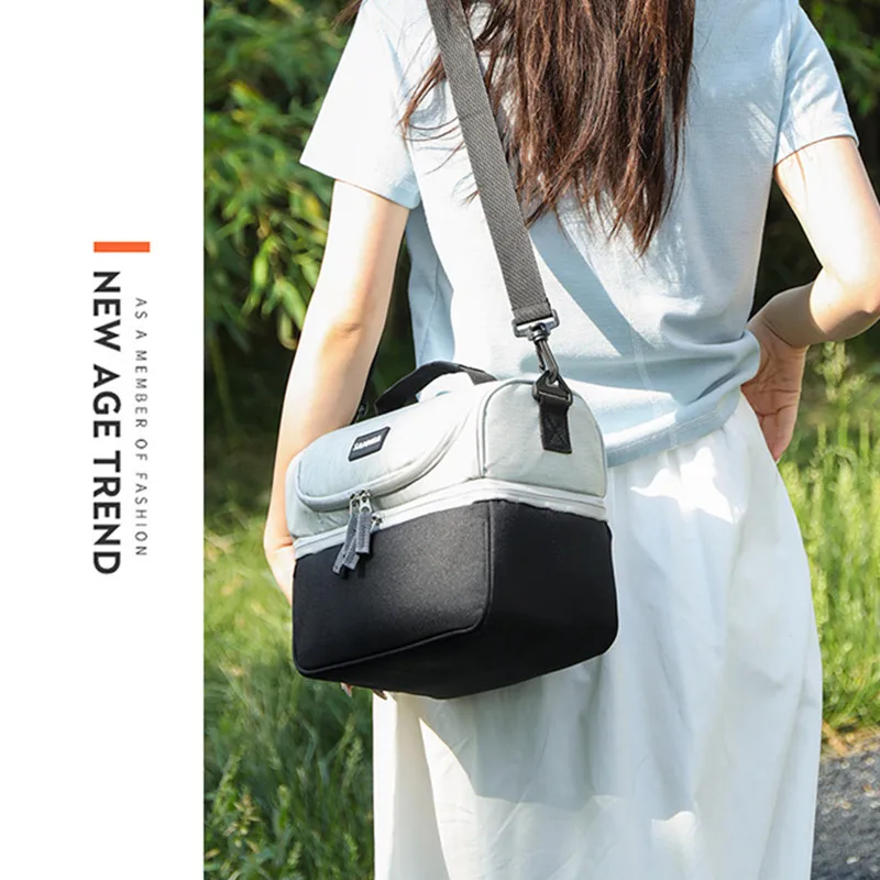 Camping Coolers Bag Picnic Accsesories Outdoor Supplies Women Portable Beer Fridge Refrigerators For Beach Ice Thermal Lunch Box