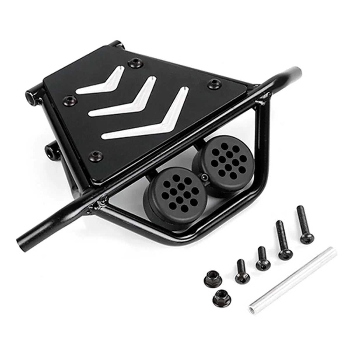 Ultra-Durable Metal Front Bumper Kit Fit for 1/5 Hpi Rofun Rovan Km Baja Baha 5Ts Rc Car Parts