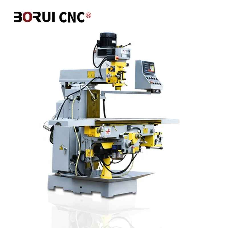 2026X6332 Vertical Milling Machine Featuring Box Ways And 3 H P Motor, Built For Precision Slotting, Facing, And Die Sinking.