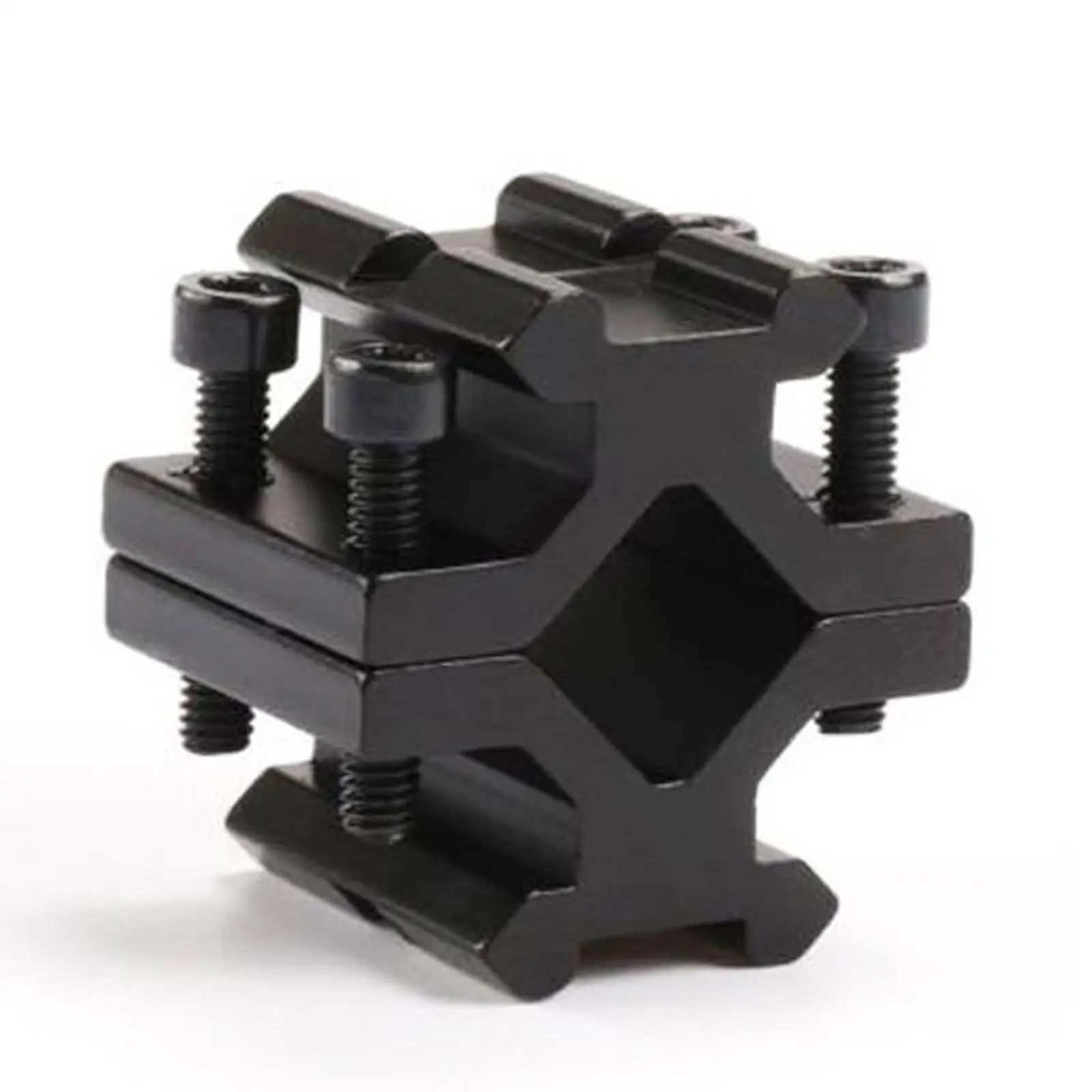 Tactical Adjustable Universal Rail 20mm Picatinny Weaver Rail Barrel Mount Adapter for Scope Rifle Flashlight Shotgun Conve H2D4