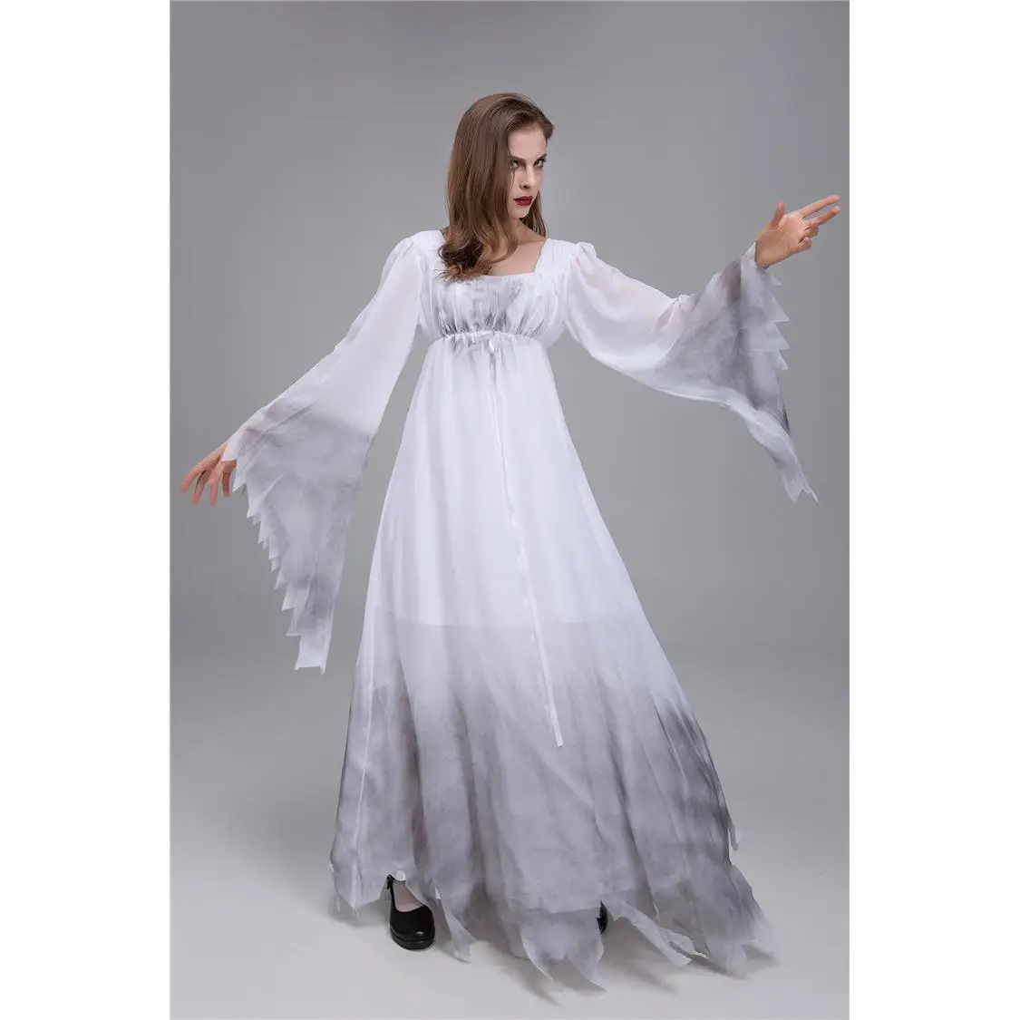 loween Cosplay Par Role-plang Costume plus Size Aveyard Fantasma Sposa Abbigliamento per spettacoli teatrali Abbigliamento etnico da donna