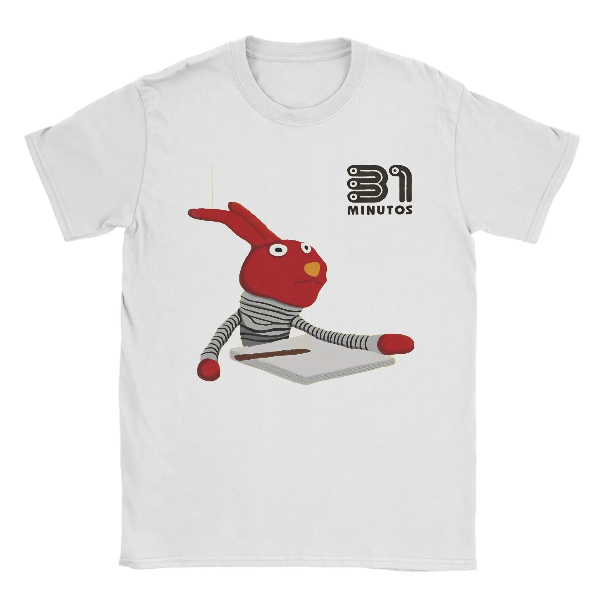 Camiseta 31 Minutos Cópia de Juan Carlos Bodoque The Green Note La Nota Verde Camisetas de Algodão para Homens Manga Curta