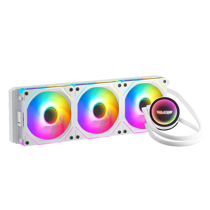 TEUCER Neon Armor 360mm Water Cooling Radiator X99 Motherboard CPU Liquid Cooling Cooler for Intel LGA 2011 1700 1200 1155 AM4 image 3