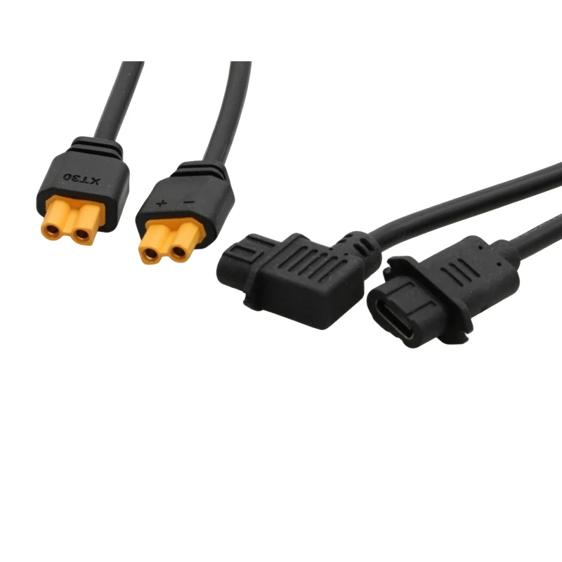 1PCS For DJI Matrice M30/M30T/M350/M300 Drone OSDK-Compatible DC 24V 3A Power Supply Cable XT30 Female Plug to Type-C Interface