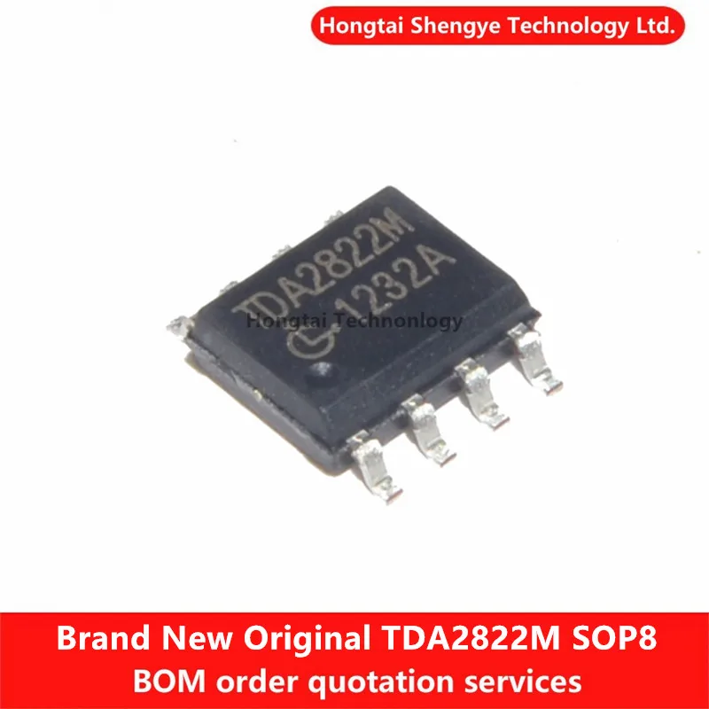 Original TDA2822 TDA2822M 3V 6V 9V 12V 15V SOP-8 direct insertion 8-pin