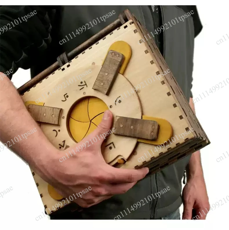 Password book puzzle level 10 high difficulty 3D mechanism decryption box