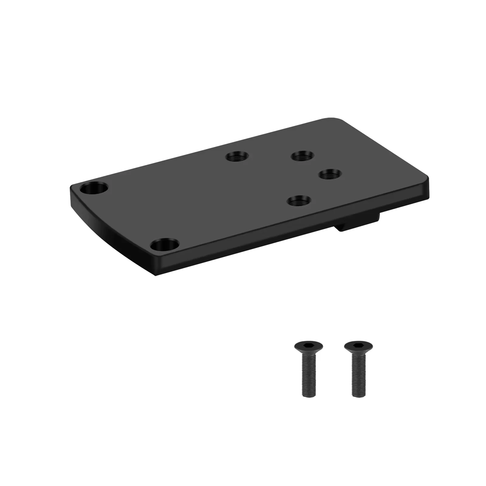 Glock Gen3-Gen5 Full-Size Optic Adapter - HS 407C/507C/507T Compatible, No Drill Mounting for 17/22/34/35/41 Pistols