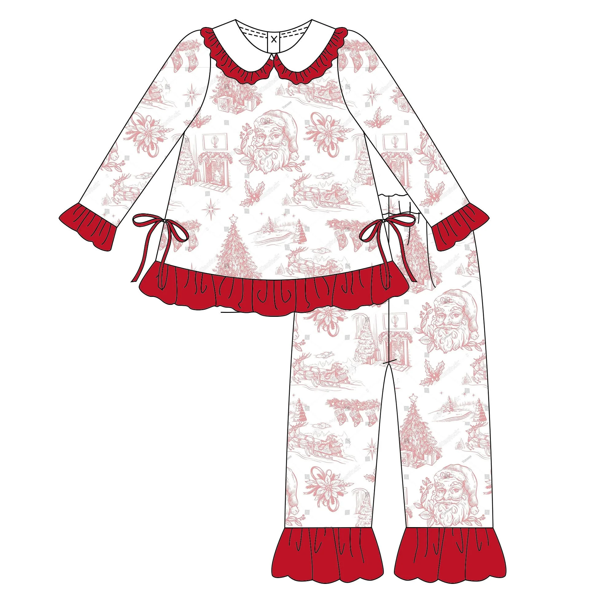 Wholesale Christmas Casul Ruff - Baby Sleep Suit ulasan dan harga