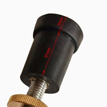 

Sturdy Rubber Endpin Anti-Slip Stopper 8Mm Screw Sleeve Cushion Pad Floor Protector Accessories For Tailpiece Parts Replacement