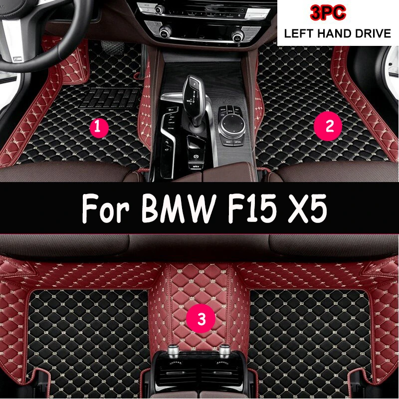 

Автомобильные коврики для BMW F15 X5 2014 2015 2016 2017 2018, автомобильные подушечки для ног на заказ, автомобильный ковер