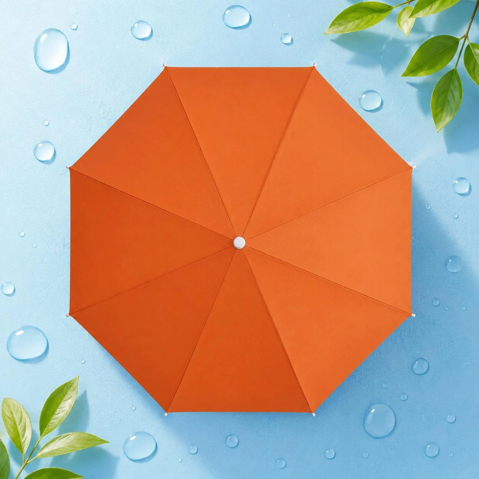 Head-Worn Umbrella Hat Fiberglass Frame Handshands-off Umbrella Hat Wearable Gear Sun Protection Elastic Band for Adults