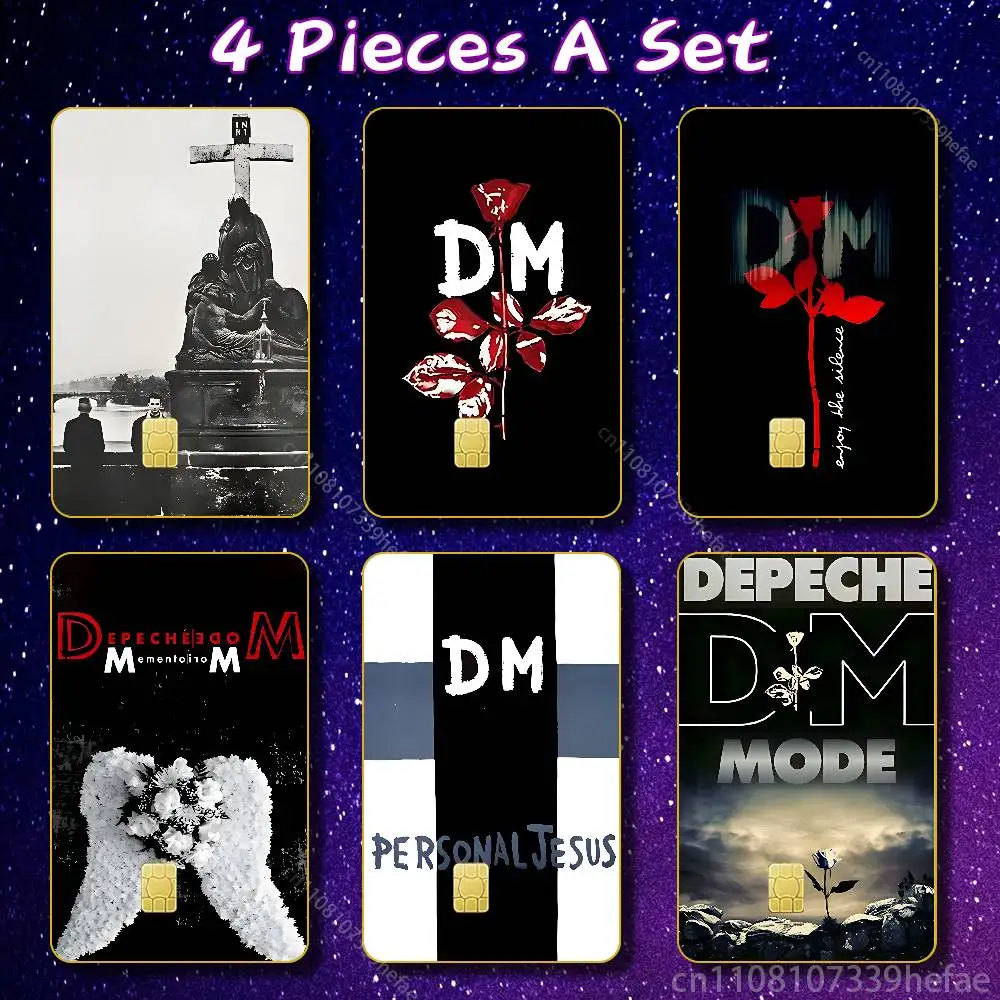 

Band D-Depeche M-MODE Cool Sticker Case For Credit Bank Subway ID Decorative Self-adhesive Card Cover Skin