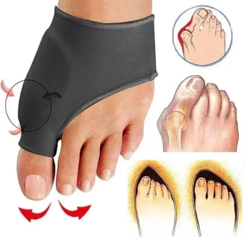 1/2/3Pairs Toe Separator Hallux Valgus Bunion Corrector Hammer Toe Straightener Foot Pain Relief Orthopedic Pedicure Tools Care