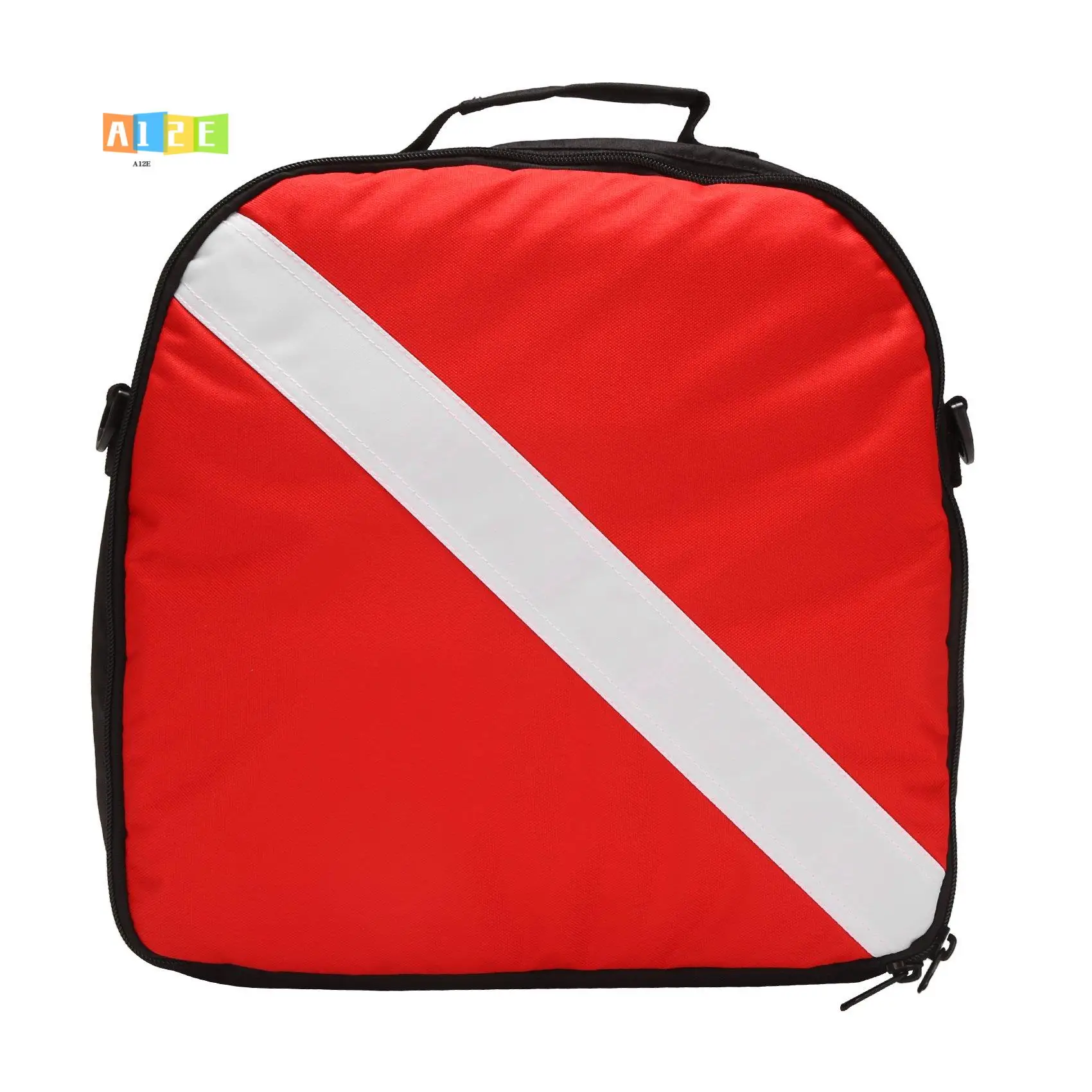 A12E-Portable Durable Nylon Dive Flag Scuba Diving Protective Regulator Bag With Zipper Carry Handle