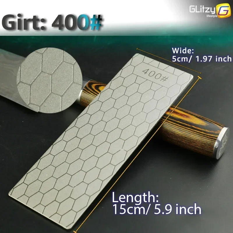 Three kinds of specifications Set Ultra-thin Honeycomb WhetstoneTool Diamond Knife Sharpening Stone Knife sharpener professional - Image 4