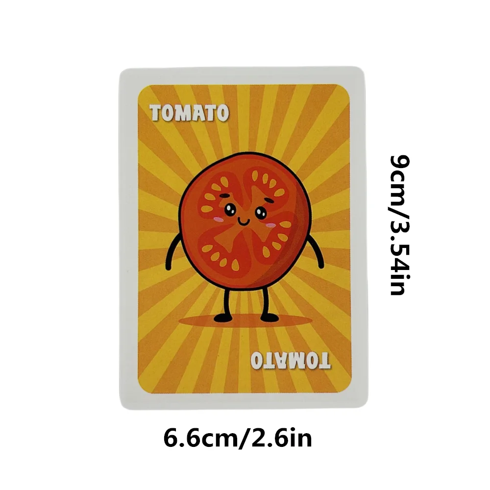 لعبة بطاقات Slapburger ألعاب عائلية ممتعة للعب الليل وألعاب الورق العائلية وهدايا الحفلات من 2 إلى 6 لاعبين #2