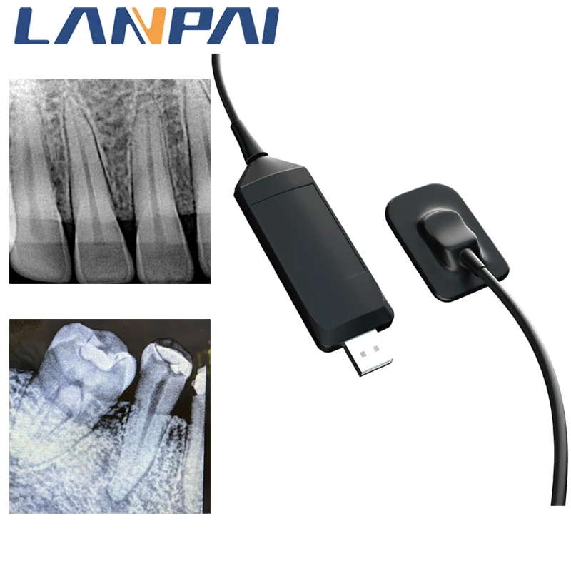 Lanpai Dental X-Ray Sensor Rvg Rx Digital Sensor With 13 Language Dentistry Equipment