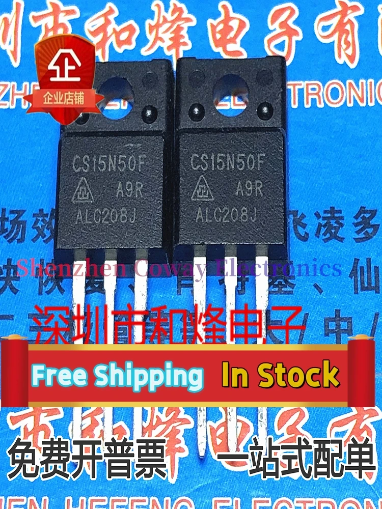 10PCS-30PCS  S15N50F  TO-220F MOS   In Stock Fast Shipping