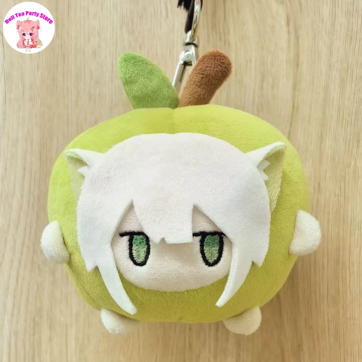 

Милый брелок-подвеска Arknights серии Apple: хлопковая кукла-мультяшка, аксессуар для игры, украшение для рюкзака, подарок на Хэллоуин для косплея