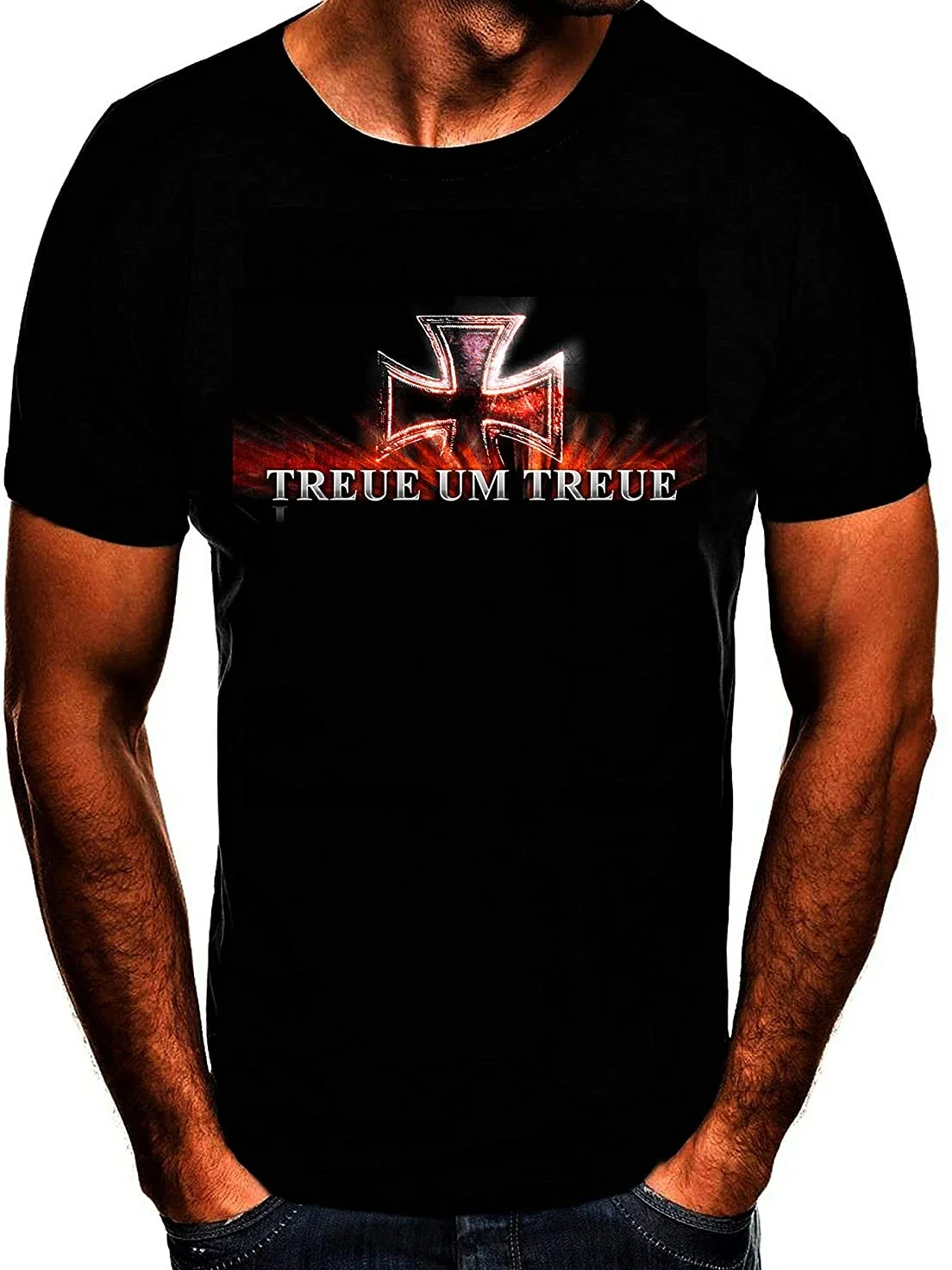 Treue Um Treue. Bundeswehr Iron Cross Medal T-Shirt. Premium Cotton Short Sleeve O-Neck Mens T Shirt New S-3XL