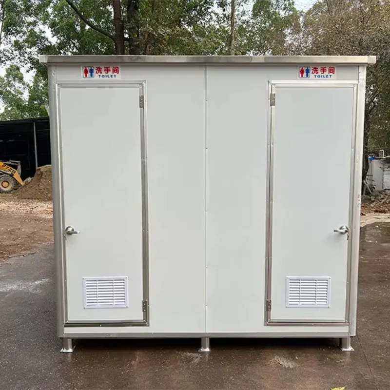 Outdoor Portable Toilet Mobile Restroom for Events Construction Sites Public Places Campgrounds RV Parks Rental Site Use
