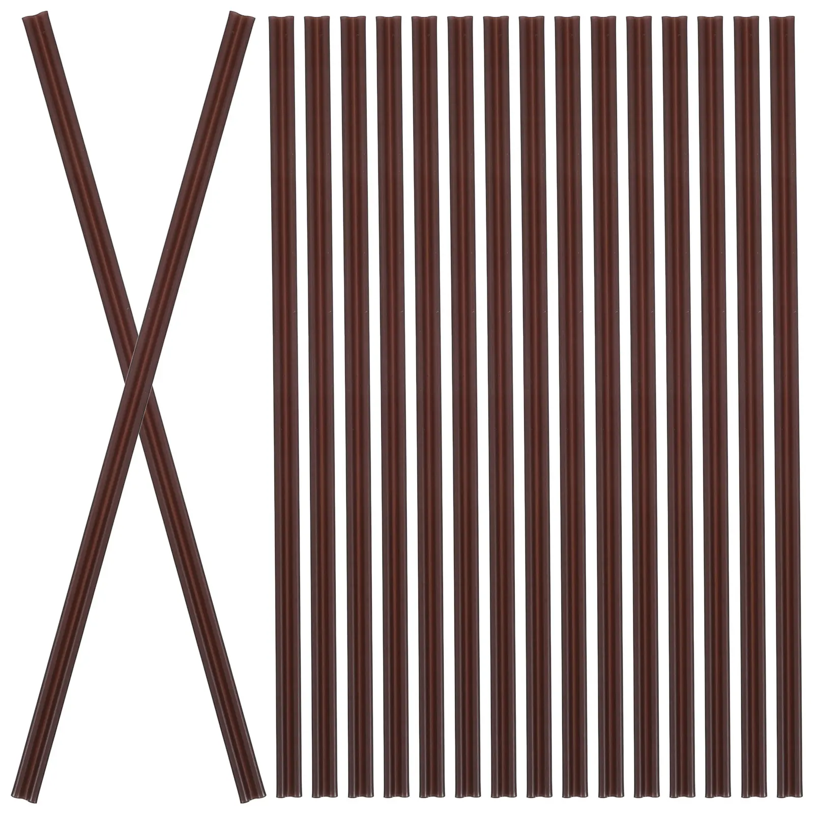 

100pcs Coffee Stirring Straws Handle Dual Hole Plastic Tools Optimal Length Accessories Stirring Sticks Coffee