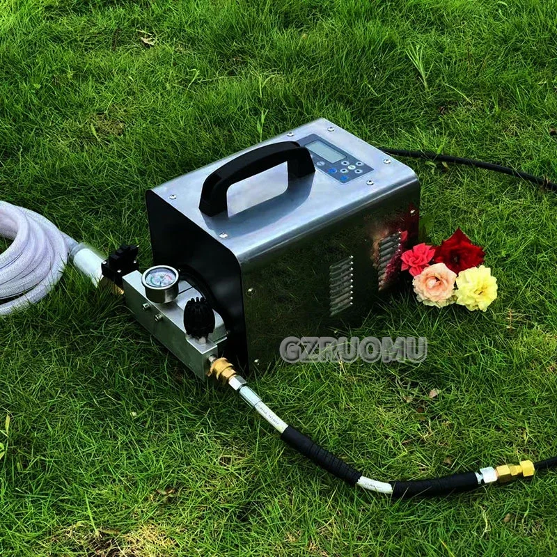 Fog Machine 0.5-2.0L/Min 40-80bar High Pressure Fogging Pump For Water Sprayer Outdoor Mist Cooling System Greenhouse Humidifier