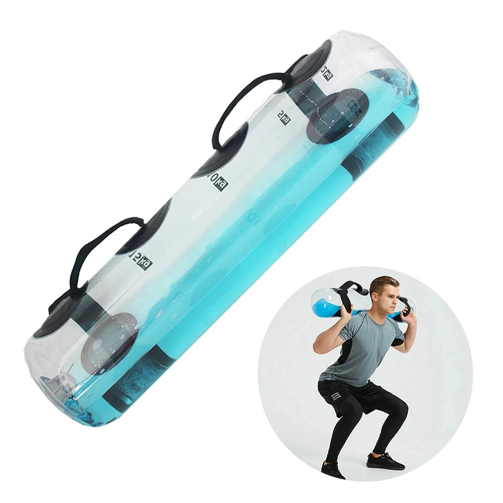 

Adjustable Aqua Water Bag Gymnasium Sport Fitness Training Including Online Training Center for Sports Exercise Ball Aqua Bagpro