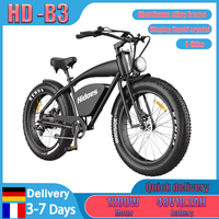 HD-B3 Electric Bike 1200W Motor 48V18.2AH Battery All Terrain Aldult E-Bike 26*4.0-In Fat Tire Max Speed 60KM/H Electric Bicycle